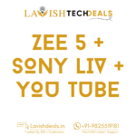 SONI LIV 4K + JI5 HD + YT PREMIEM OWN NUMBER 1 Year